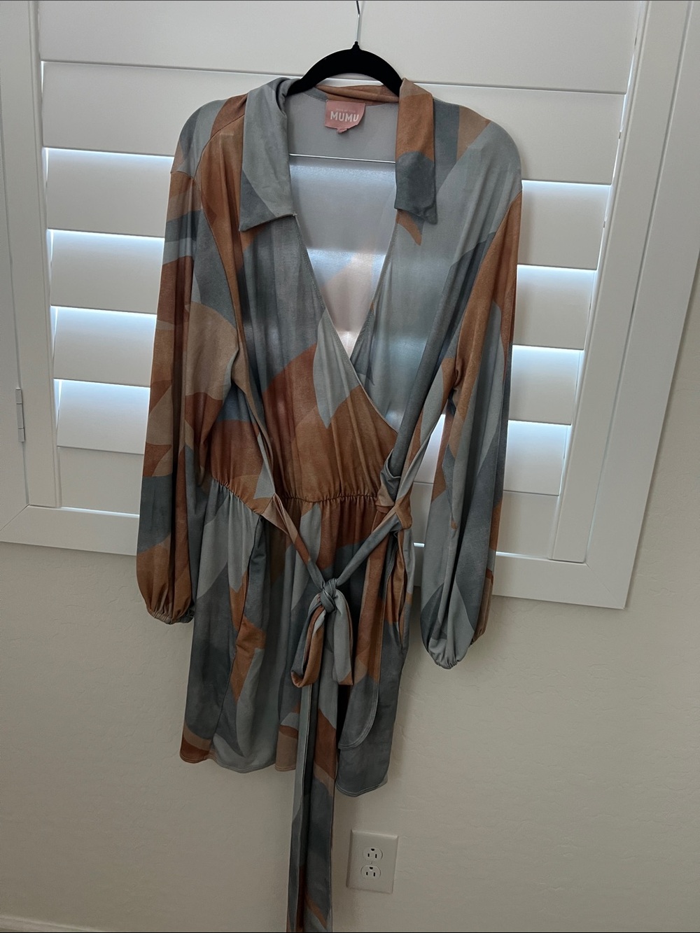 Show Me Your MuMu Wrap Dress XXL